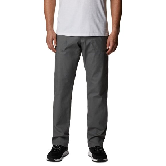 Columbia Mens Flex ROC Utility Pant Gray Size 38x32 MSRP $90